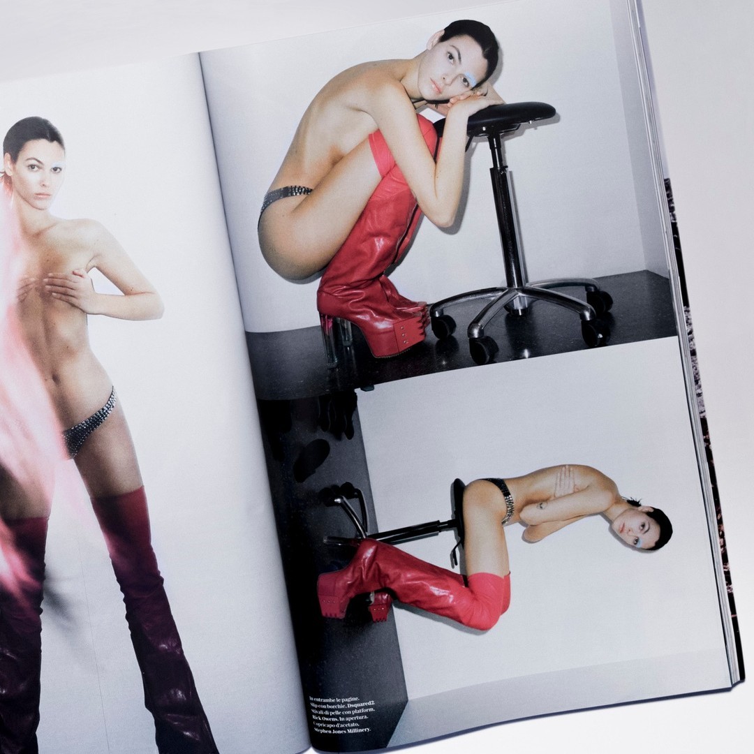 Get ready for an exclusive sneak peek into the new photo book TheBigd Vol.2 OFF STAGE, with a whopping 400 pages of behind-the-scenes shots. Featuring stunning BTS photos of Monica Bellucci and even Vittoria Ceretti in the nude, this publication is bound to raise some eyebrows. While the advertising booklet on Instagram may not reveal everything, the full digitized version of the photo book promises to be a tantalizing experience. Get ready for a ride on the wild side with this daring and provocative release.